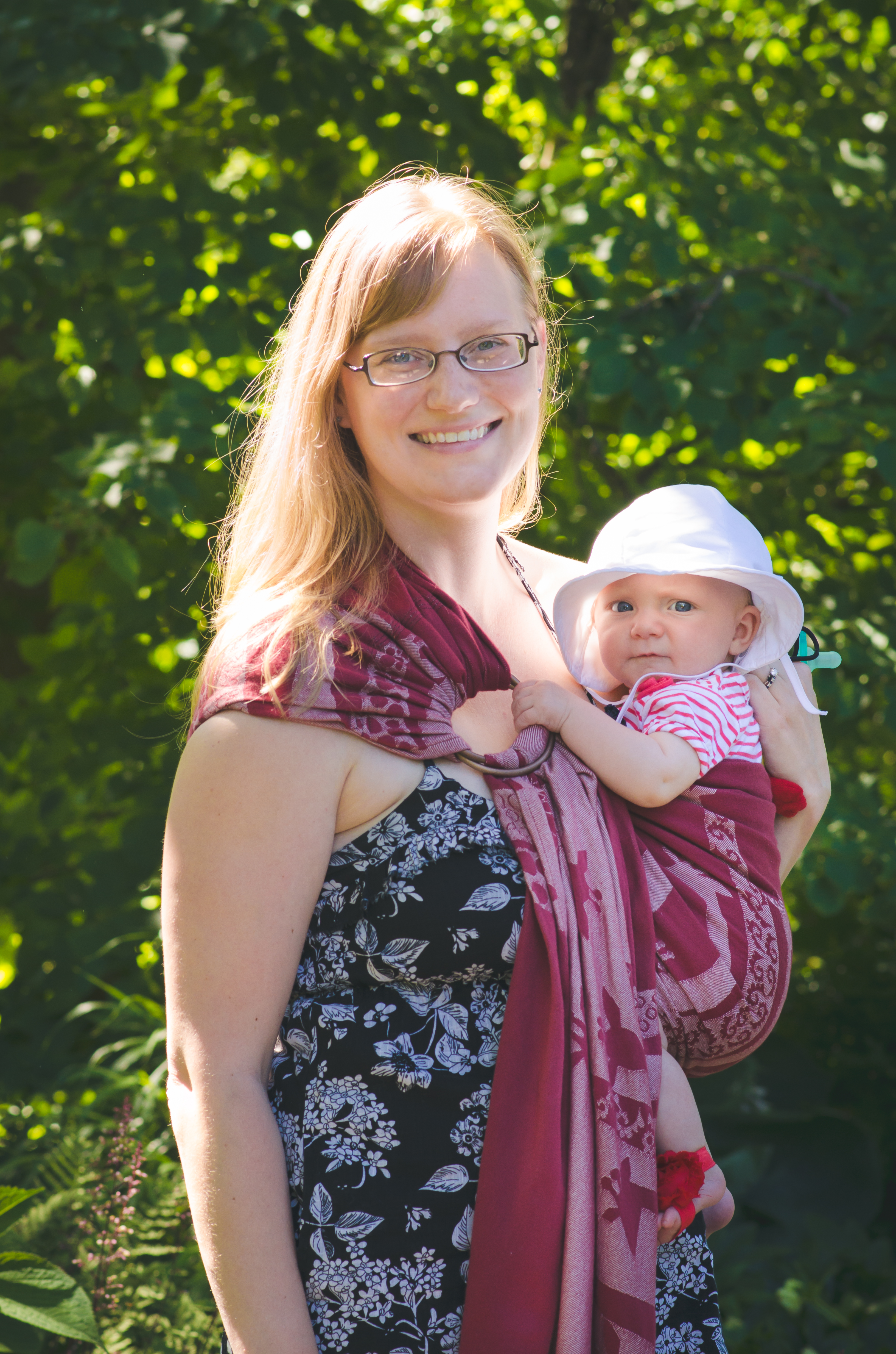 wrapsody baby wrap on Carrier Breakdown Half Pint Resale Llc